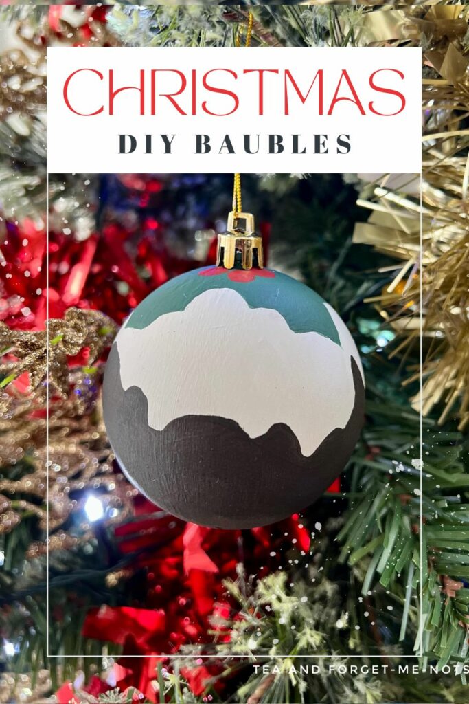 Christmas Paint Night Ideas diy bauble pinterest pin