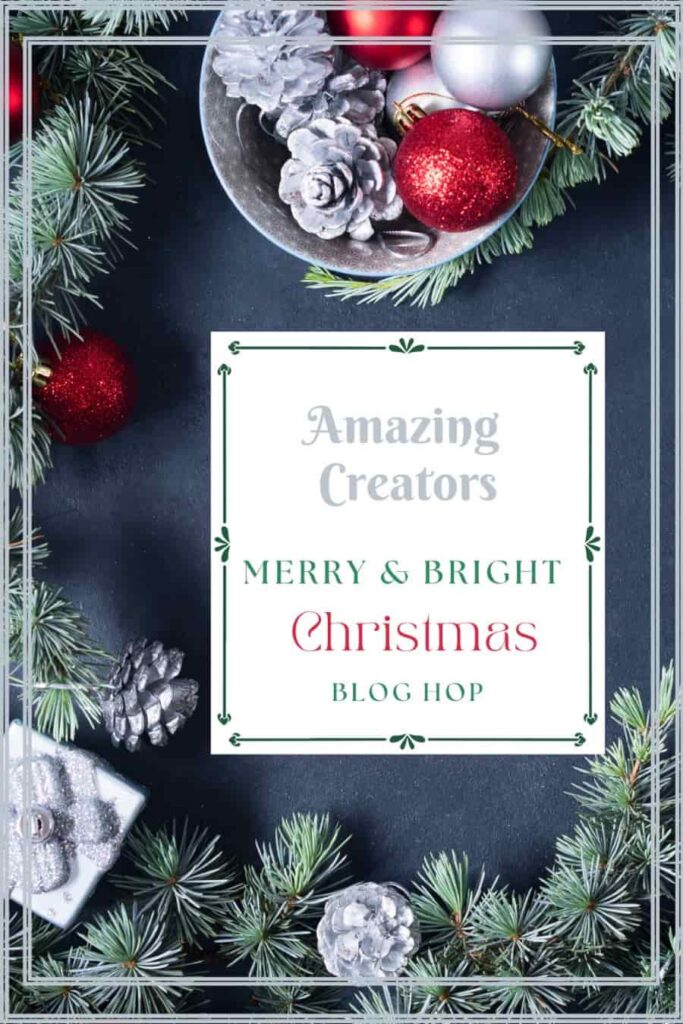 image shows amazing creators christmas hop.