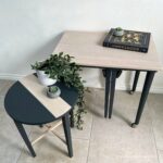 New look for a space-saving table and chairs