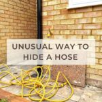 An unusual way to hide a garden hose