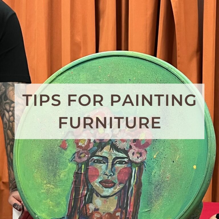 Tips for painting furniture