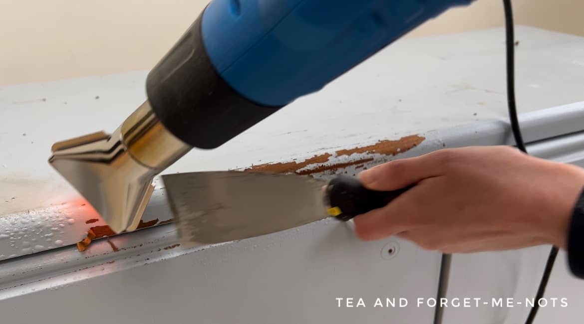 Best Paint Remover for Wood Furniture Restoration Project Tea and