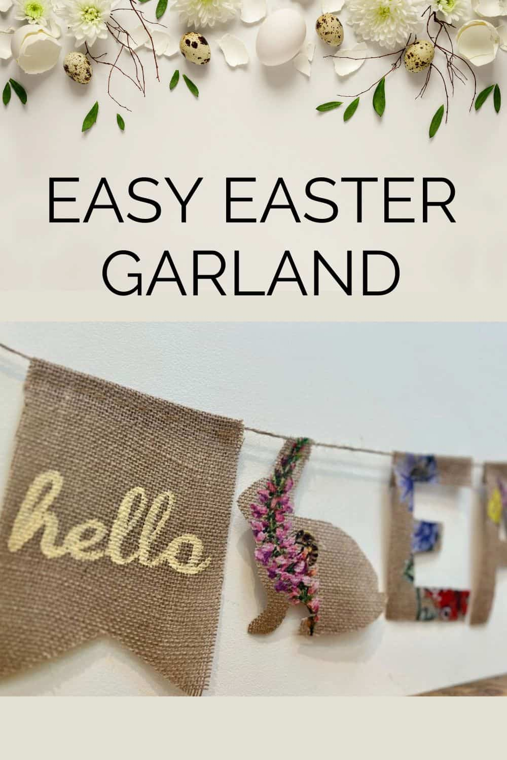 Make an Easy DIY Easter Garland (Pretty Spring Craft) – Tea and Forget ...