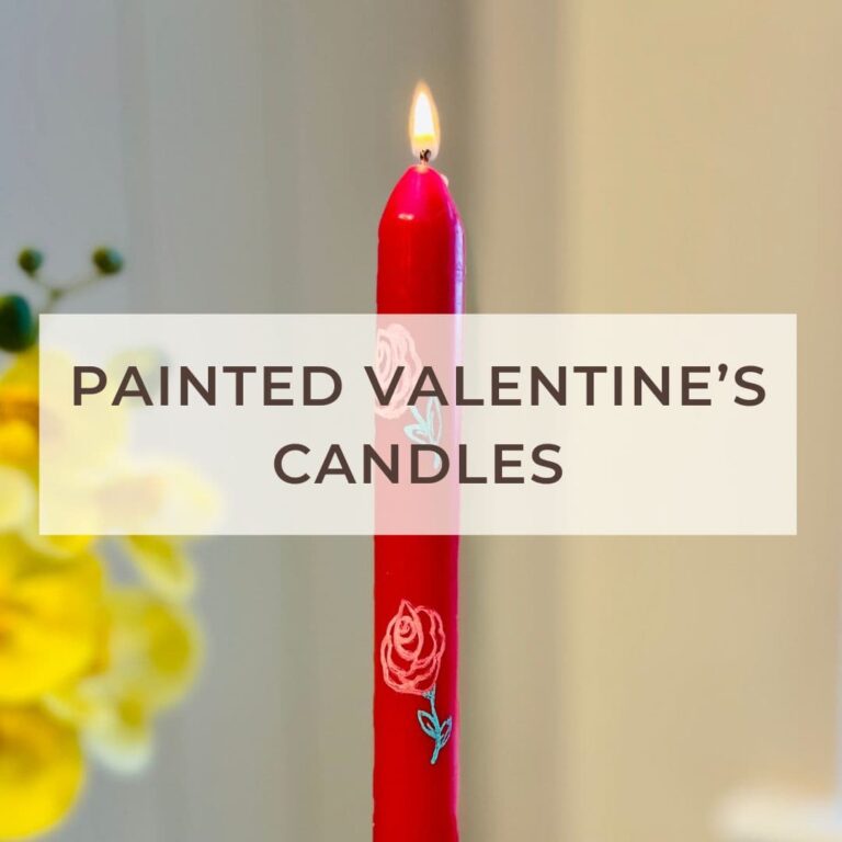 Romantic Valentines Candles Ideas for Decor or Gifts