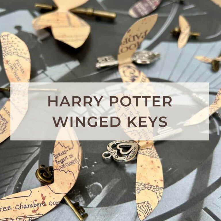 image shows harry potter winged keys.